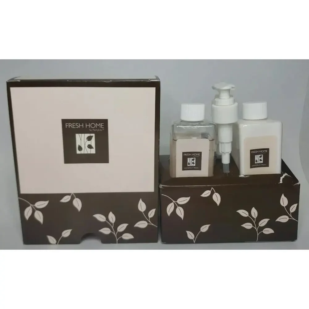 PartyLlite FreshHome Grapefruit Fresh Lotion & Hand Wash Retired New P18D/F07224